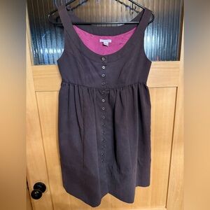 Hawks Dress Fall-small- Purplish Brown